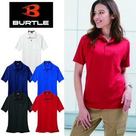 BURTLE バートル 半袖ポロシャツ 105 メンズ レディース ユニセックス ドライ SS S M L LL 3L 4L 5L 吸汗速乾 ストレッチ 作業服 作業着 仕事着