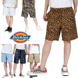 ディッキーズ Dickies ハーフパンツ ショートパンツ メンズ SHORT PANTS ワークショーツ 14773000 ショーツ 半ズボン ペイズリー ストライプ 2022春夏新作