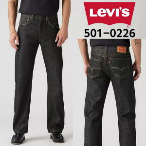 Levi's ���[�o�C�X �f�j�� �p���c �W�[���Y �I���W�i���t�B�b�g �f�j���p���c �X�g���[�g �����Y �傫���T�C�Y �u���b�N �� 501-0226 501 Original Shrink-to-fit Men's Jeans