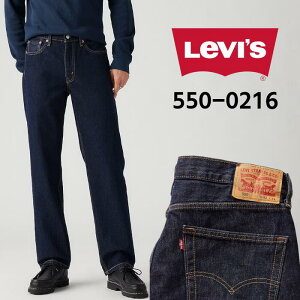 Levi's [oCX fj pc W[Y bNXtBbg fjpc Xg[g Y 傫TCY _[NEHbV 550-0216 550 Relaxed Fit Men's Jeans