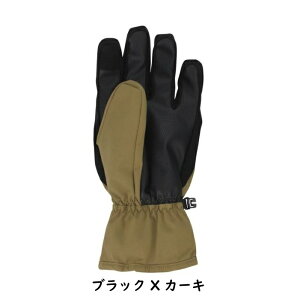 グローブ 手袋 おたふく手袋 HOT ACE PRO LIGHT メンズ レディース 黒Xカーキ M L LL HA-327