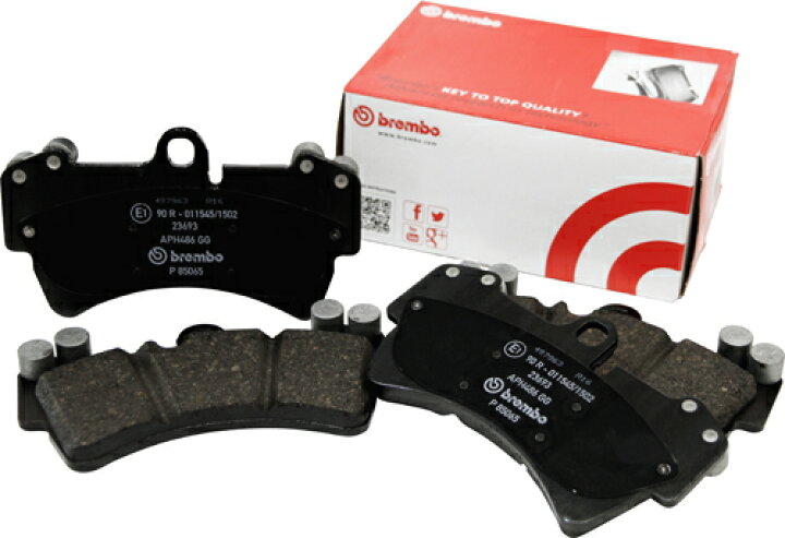 楽天市場】brembo BRAKE PAD BLACK フロント用 メルセデスベンツ E 