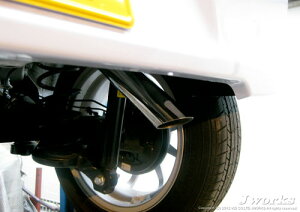 Jworks Ngeneration Stealth Muffler ダイハツ ミライース LA300用 (NST-001)【JASMA認定品】【マフラー】【自動車パーツ】Jワークス Nジェネレーション ステルスマフラー