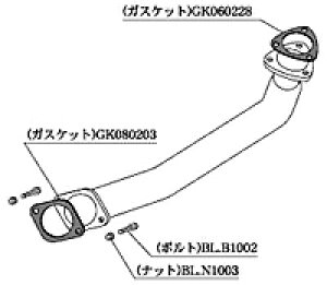 `{ JLg[VO tgpCv Standard Y jbT VrA ^[{ MT S15p (NF353)y}t[zyԃp[czKAKIMOTO RACING FRONT PIPE X^_[hylqlS
