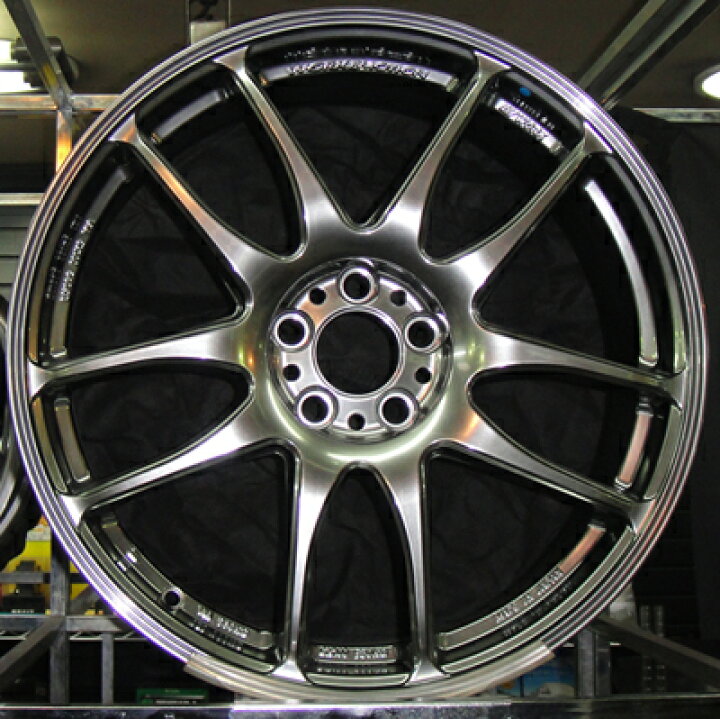 楽天市場】WORK EMOTION CR kiwami 7.5J-18 グリミットシルバー 4本 
