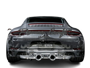 p[Ntg nCubhGL][Xg}t[VXe |VF 911 J/JS/GTS 991.2 991H1/991J1p (P-PO580104)y}t[zyԃp[czPOWER CRAFT HYBRID EXHAUST MUFFLER SYSTEM