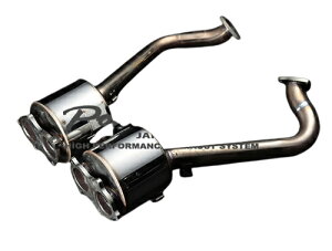 パワークラフト レーシングストレートパイプ ポルシェ 718 スパイダー/GT4用 (P-PO600104)【マフラー】【自動車パーツ】POWER CRAFT RACING STRAIGHT PIPE