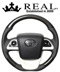 REAL STEERING v~AV[Y g^ vEX ZVW50/ZVW51/ZVW55p J[FubNJ[{ (50P-BKC-BK)ynhzyԃp[czA XeAO