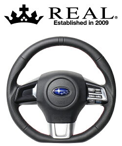 REAL STEERING IWiV[Y Xo WRX STI VABp J[FI[U[[Z^[}[N](bh×ubN[Xeb`)(SBA-LPB-RD)ynhzyԃp[czA XeAO