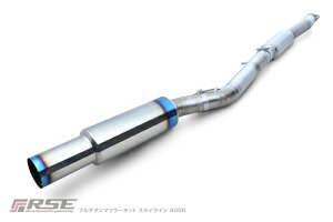 AXs[hGWjAO t`^}t[ Y jbT XJCC 400R/GT RV37p (RB6090-NS21A)y}t[zyԃp[czRSE REAL SPEED ENGINEERING FULL TITAN MUFFLER