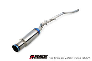 AXs[hGWjAO t`^}t[ g^ `FCT[ JZX100p (RB6090-TY04A)y}t[zyԃp[czRSE REAL SPEED ENGINEERING FULL TITAN MUFFLER