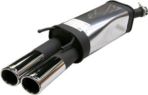 REMUS レムス SPORTS LABEL オペル ティグラ 片側楕円ダブル(622594 0532)【eマーク適合品】【通常ポイント10倍】