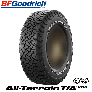 �ύ����S���o���u�t�� 4�{�Z�b�g BF Goodrich All-Terrain T/A KO3 ���C�Y�h�z���C�g���^�[ LT195/80R15 107S E �y195/80-15�z �y�V�iTire�z �T�}�[�^�C�� �r�[�G�t�O�b�h���b�` �^�C�� �I�[���e���[��T/A KO3 �y