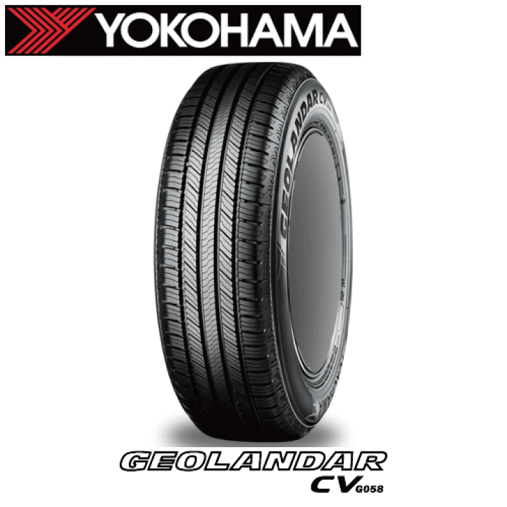 楽天市場】YOKOHAMA GEOLANDAR CV G058 235/60R18 107V XL 【235/60-18