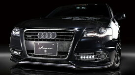 ROWEN PREMIUM Edition フロントスポイラー(FRP) 素地 AUDI S4/S4アバント/A4/A4アバント Sライン 8K系用 (1A001A00)【エアロ】ロェン プレミアムエディション【車法人のみ送料無料】【通常ポイント10倍】