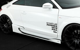 ROWEN PREMIUM Edition サイドステップ(FRP) 素地 AUDI TT Sライン 8J系用 (1A005J00)【エアロ】ロェン プレミアムエディション【車法人のみ送料無料】【通常ポイント10倍】