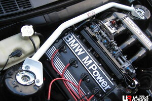 �y�G���g���[�Ń|�C���g10�{�zUltra Racing �t�����g�^���[�o�[BMW 3�V���[�Y E30 A18/A20/A25/A25X/B20/B25�p (TW2-069)�y�⋭�p�[�c�z�y�����ԃp�[�c�z�E���g�����[�V���O Front Tower Bar