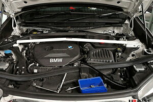 �y�G���g���[�Ń|�C���g10�{�zUltra Racing �t�����g�^���[�o�[BMW X1 F48 AA15�p (TW2-3962)�y�⋭�p�[�c�z�y�����ԃp�[�c�z�E���g�����[�V���O Front Tower Bar