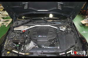 �y�G���g���[�Ń|�C���g10�{�zUltra Racing �t�����g�^���[�o�[BMW M3 E92 WD40�p (TW4-2757)�y�⋭�p�[�c�z�y�����ԃp�[�c�z�E���g�����[�V���O Front Tower Bar