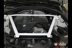 �y�G���g���[�Ń|�C���g10�{�zUltra Racing �t�����g�^���[�o�[BMW 6�V���[�Y F06 6A30�p (TW4-2779)�y�⋭�p�[�c�z�y�����ԃp�[�c�z�E���g�����[�V���O Front Tower Bar