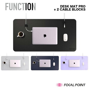 FUNCTION101 DESK MAT PRO+CABLE BLOCK×2 t@NVI[ fXN}bgv P[uubN ܂Ƃ߂ 킢 R[hz_[ P[uI[KiCU[