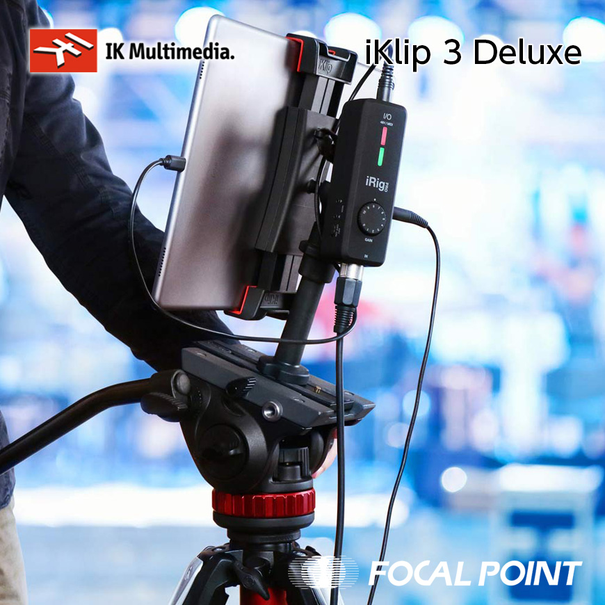 大注目】 IK Multimedia iKlip Deluxe タブレット・マウント・ホルダー 三脚 カメラ 写真 動画 ipad マイクスタンド  通販