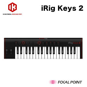 IK Multimedia / ACPC}`fBAiRig Keys 2 / ACO L[Y c[MIDIL[{[h / IK Multimedia iRig Keys MIDI USB L[{[h I[fBI  Rg[[ Mac PC iPhone iPad Android
