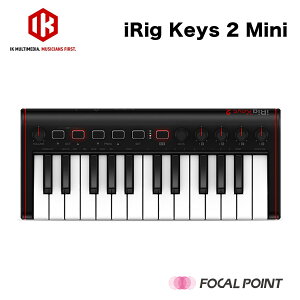 IK Multimedia / ACP[}`fBAiRig Keys 2 Mini / ACO L[Y c[ ~j^тɓ RpNg oCMIDIL[{[h Rg[xVeBΉ 25~jL[Փ{K