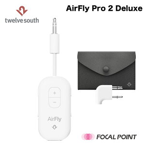 AirFly Pro 2 Deluxe/ �g�D�G���u�T�E�X �G�A�t���C�v���c�[�f���b�N�X Bluetooth�g�����X�~�b�^�[���M�@ AirPods ���C�����X�w�b�h�z�� ���C�����X�C���z�� ��s�@�g�pOK�@�e���r aptX HD Adaptive�Ή� Blue