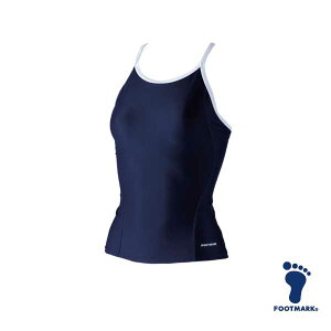 FOOTMARK 女子 水着 セパレーツ 上 120 ~4L すまいるスイム コン 紺 ネイビー スクール水着セパレート 下は別売り幼稚園 小学生 小学校 中学生 中学校 高校生 高校  シンプ