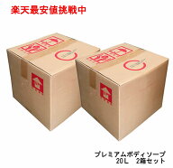 業務用 ボディソープ 20L×2個セット 40L 詰替え用 植物性 大容量 爽やかな香り 施設向け ホテル 温浴施…