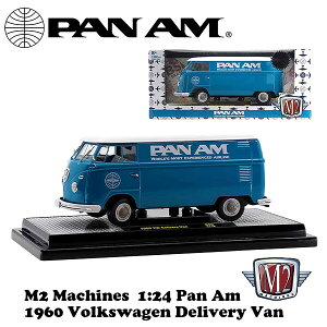 y pi zM2 MACHINES PAN AM 1:24 1960 Volkswagen Delivery Van ~jJ[