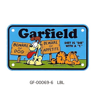 y K[tB[hECgu[ zGARFIELD BIKER CM PLATE CMv[g eBTC ^TC