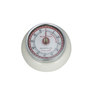 �y �A�C�{���[ �z KITCHEN TIMER WITH MAGNET IVORY �L�b�`�� �^�C�}�[ �E�B�Y �}�O�l�b�g
