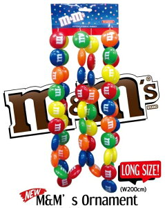 y GAhGYEI[igzM&M's Ornament Chocolate Garland K[h 200cm