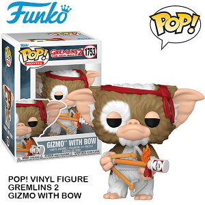 y O2 MY E No.1753 z POP! MOVIES VINYL FIGURE GREMLINS 2 GIZMO with BOW |bv t@R