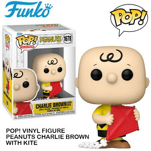 y `[[EuE z POP! TELEVISION VINYL FIGURE PEANUTS CHARLIE BROWN with KITE |bv t@R