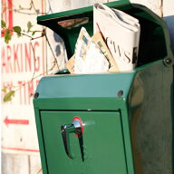 【 メールボックス 1 】 Mail box1 エンボス文字なし POST ARTWORK STUDIO