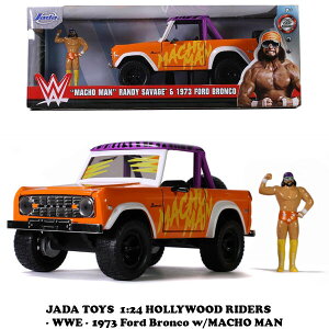 y fB Tx[W z 1:24 WWE 1973 Ford Bronco w/Macho Man Randy Savage ~jJ[