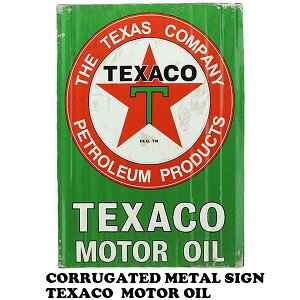 y eLTR z TEXACO MOTOR OIL Sign Plate RQ[g uLŔ