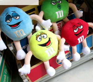y GAhGY z M&M's Plush Toy 4-Color ʂ Size:21.0×23.0cm