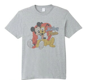y ~bL[}EXv[gE|[Y zT-Shirt Mickey Mouse & Pluto Pose TVc