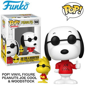 y Xk[s[ z POP! TELEVISION VINYL FIGURE PEANUTS JOE COOL & WOODSTOCK |bv t@R