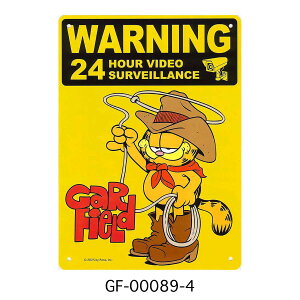 �y �K�[�t�B�[���h �E 24H �z GARFIELD PLASTIC SIGN BOARD �v���X�e�B�b�N �T�C���{�[�h W255×H355mm