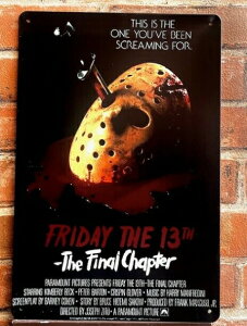 y 13̋j z FRIDAY THE 13TH Sign Plate eB uLŔ