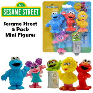 y ZT~Xg[g z Sesame Street 5 Pack Mini Figures uX^[pbN 5PZbg tBMA