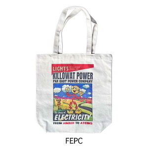y fBLbg z Reddy Kilowatt AMERICAN COMIC TOTE BAG g[gobO