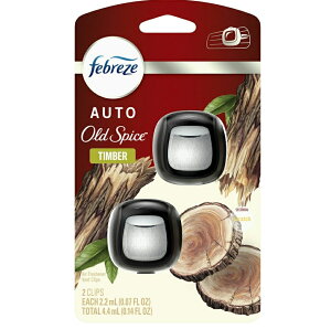 y eBo[ E 2 z Old Spice Febreze Car Vent Clip I[hXpCX t@u[Y J[Nbv (0.14oz/4ml)