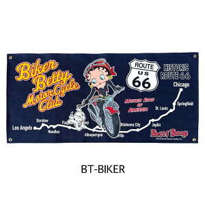 �y �x�e�B �u�[�v �E �o�C�J�[ �z BETTY BOOP DENIM BANNER �f�j���o�i�[