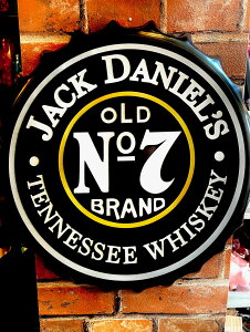 �y �W���b�N�_�j�G�� No7 �z Jack Daniel�fs No7 Bottle Cap Tin Sign ���^���T�C��